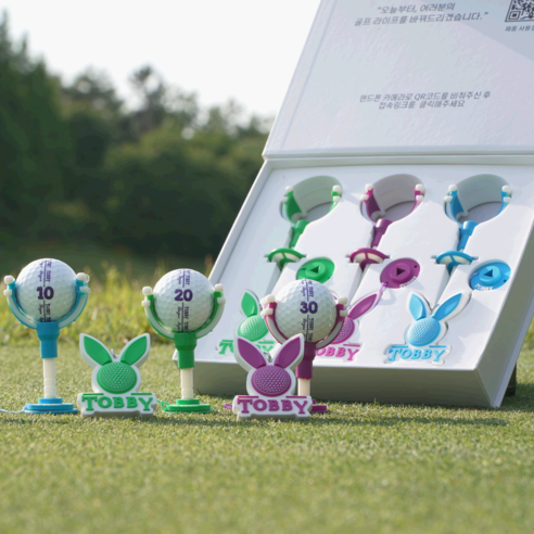 토비 새총 골프티 이미지 2