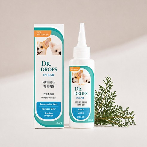 메이웰 편백수 닥터드롭스 이어클리너, 120ml, 1개