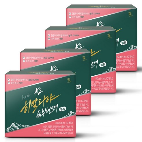 랩온랩 정품 k2 히말라야 숙취해소제 젤리 40g, 1개 이미지 4
