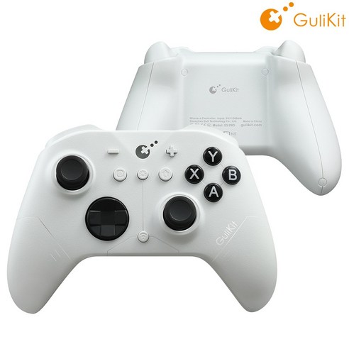 굴리킷 ES PRO 게임패드 스위치2 프로콘 PC 스팀 모바일 컨트롤러, ES PRO(화이트), 1개