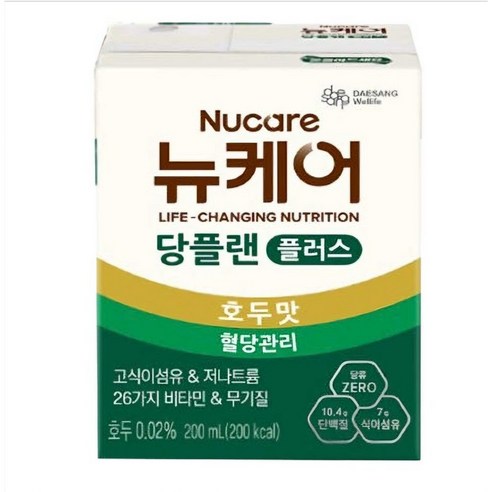 대상웰라이프 뉴케어 당플랜 당뇨환자영양식 200ml, 10개 솔직 후기 | 실사용자 리뷰 분석 썸네일