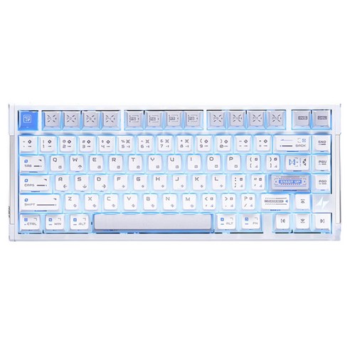 에이티케이 RS7 V2 울트라 마그네틱 유선 키보드, 제조사축, 스노우 블레이드 축, 실버 블레이드 화이트