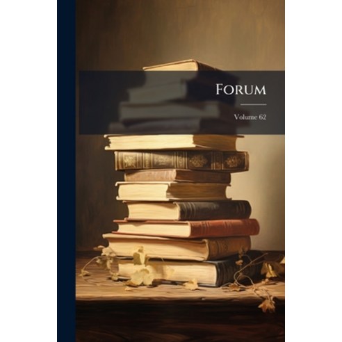 (영문도서)Forum; Volume 62 Paperback, Nabu Press, English, 9781274608109