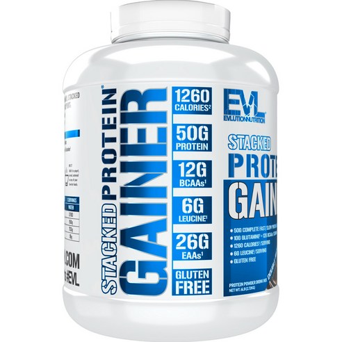 EVLUTIONNUTRITION 스택드 프로틴 게이너 파우더 드링크 믹스... 맛있게 먹은 솔직 후기 - 상품 이미지 2