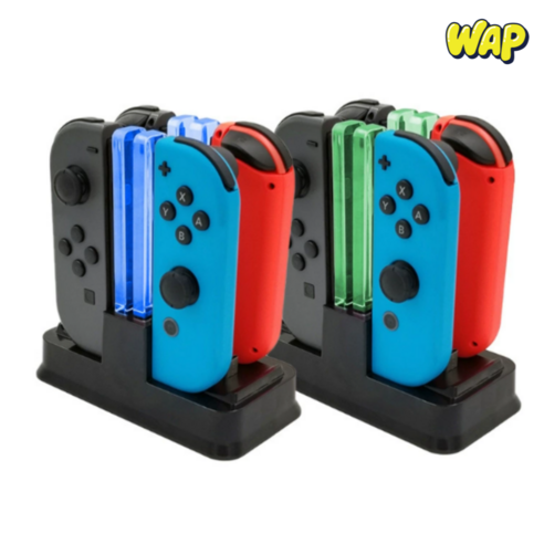 WAP 닌텐도 스위치 OLED 조이콘 프로콘 호환 듀얼 충전도크 이미지 3