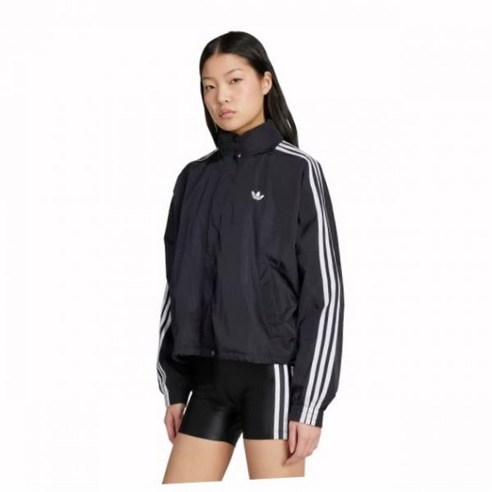 아디컬러 3-스트라이프 우븐 윈드브레이커 [JX1451]