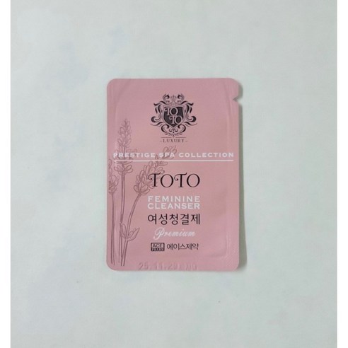 토토 프리미엄 여성청결제 3ml 1개 일회용 청결제 여행용 휴대용