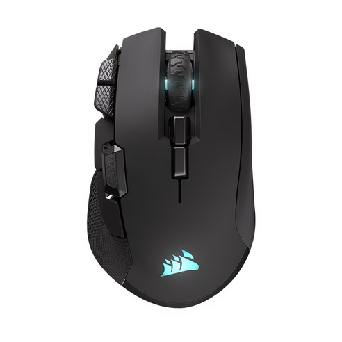 커세어 아이언클로 RGB SE 블루투스 유무선 게이밍 마우스, 블랙