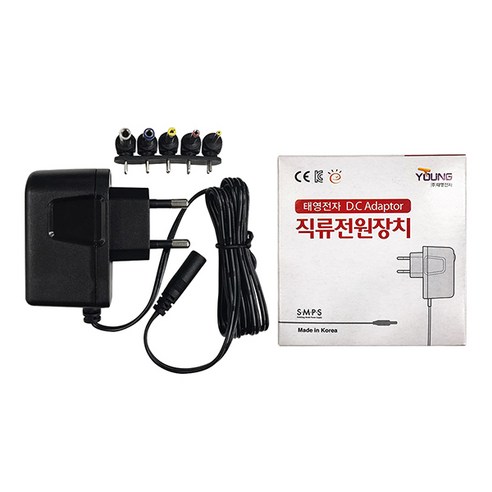 태영전자 전자식아답터 TY 12V 850mAh 벽걸이형