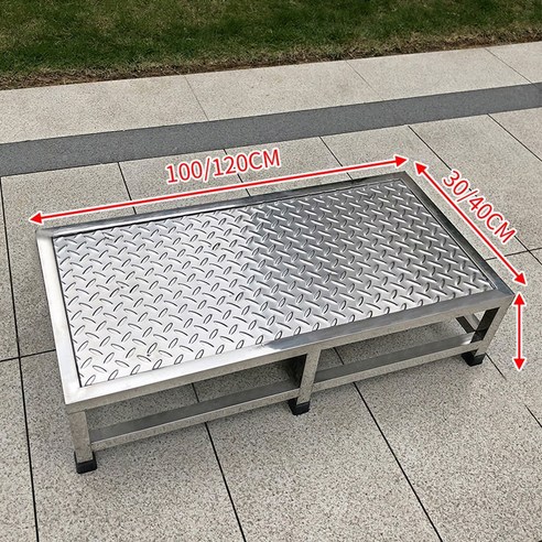 '안전발판 디딤대 철제 이동식 도배 블랙 A형 작업발판 계단 3단계 3단 70cm 간이, 스노보드 100X3..., 1개 ...