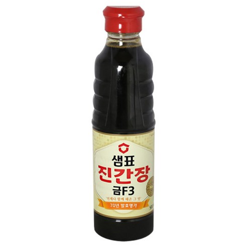 샘표 진간장 금F3, 500ml, 1개 - 진간장 | 쿠팡