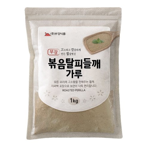 부강식품 64년 전통 탈피 들께가루, 1kg