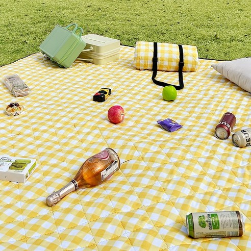 솜솜라이크 피크닉 매트 두꺼운 방수 돗자리 이미지 4