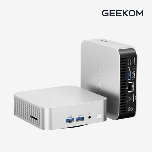 GEEKOM 미니PC A7 R5 (R5-7535HS/DDR5 16GB/NVMe 1TB/Win11 Pro포함) 기컴 기업용 사무용 미니피씨, 16GB 16GB