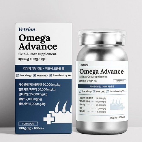 베트리온 오메가3 어드밴스 강아지 피부 영양제 가려움증 알러지 습진 아토... 솔직 후기 | 실제 사용자 리뷰 총정리 - 상품 이미지 4