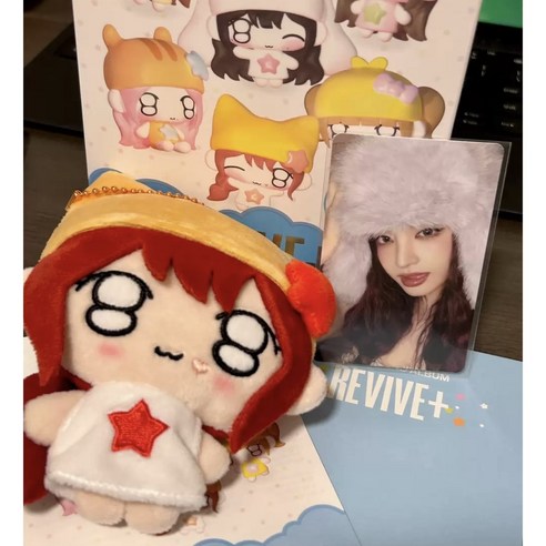 아이브 앨범 리바이브 인형 원굿즈 정규 2집 아부부 키링 페티아이브, 리즈