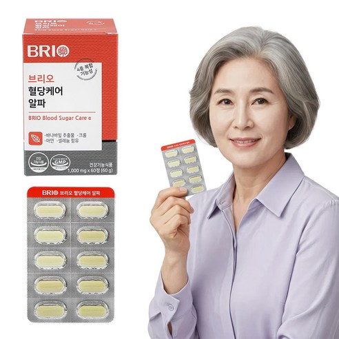 혈당케어 바나바잎추출물 크롬 아연 셀레늄 셀렌 영양제, 1개, 60정