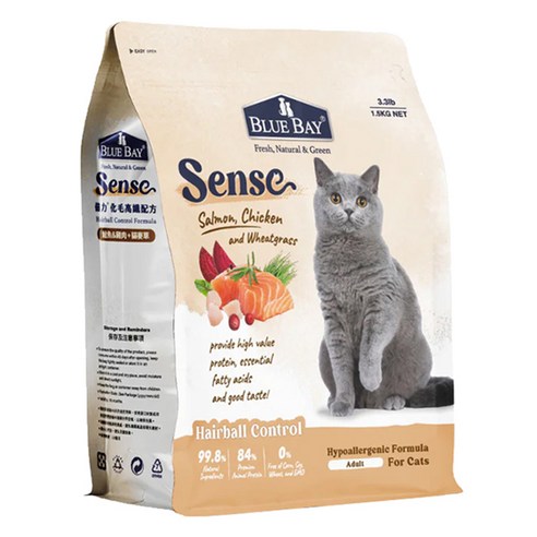 블루베이 고양이 전연령 센스 건식사료, 1.5kg, 1개, 닭
