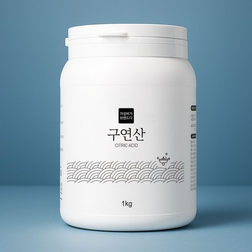 가성비가브랜드다 구연산 다목적 세제 1kg 용기 / 물때 청소 빨래 세탁, 1개