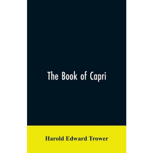 (영문도서)The Book of Capri Paperback, Alpha Edition, English, 9789353606206