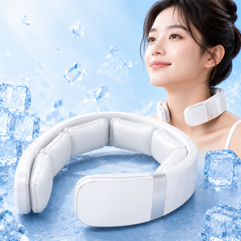 픽앤데이 아이스 넥쿨러 넥밴드 쿨 스카프, 1개, 화이트