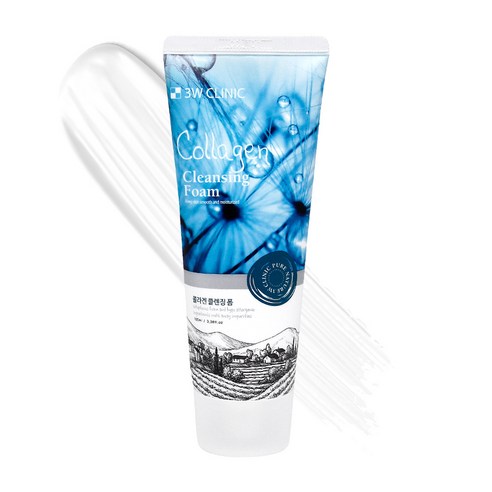 3W클리닉 콜라겐 폼클렌징 100ml 클렌징폼, 1개