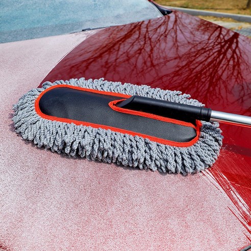 카르지누 스크래치방지 극세사 차량 먼지털이개 대형 + 소형 + 케이스 실사용 후기 | 효과 있을까? - 상품 이미지 2