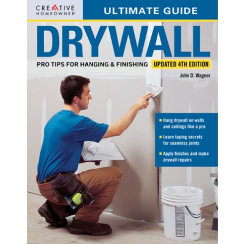 (영문도서)Ultimate Guide: Drywall 4th Edition Paperback, Creative Homeowner, English, 9781580116213