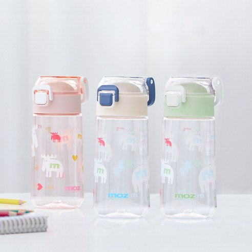 MOZ 스웨덴 원터치 트라이탄 키즈 보틀 물병 육아맘 솔직 후기 | 실사용 리뷰 - 상품 이미지 3