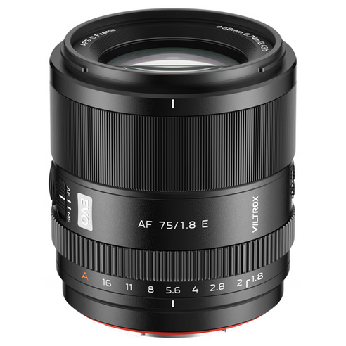 빌트록스 AF 75mm F1.8 에보 APS-C 중망원 자동 초점 단렌즈, 니콘 Z