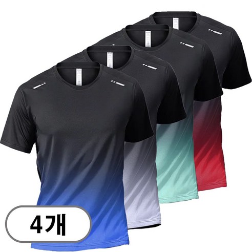 차쿠 2+2 남성 여름 냉감 반팔 티셔츠 스포츠 쿨티 운동복 작업복 쿨티