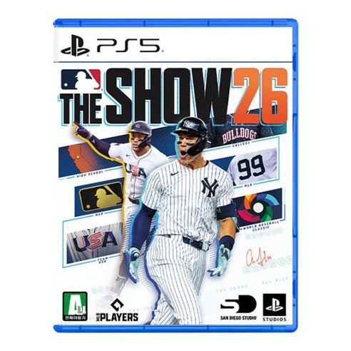 PS5 MLB더쇼26 정식발매 영어판 새제품(비닐제거시반품불가) mlb the show 26, 단품(비닐제거시반품불가)