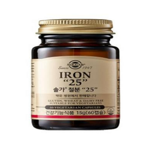 솔가 철분 25, 60정, 1개