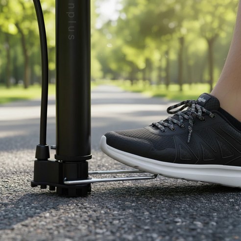 앙플러스 올인원 에어펌프 휴대용 무선 자전거 공기 주입기 바람 펌프 이미지 4