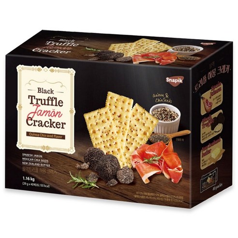 Snapik 트러플 크래커 1.16kg, 80개, 29g