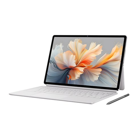레노버 YOGA Pad Pro 태블릿 PC 12.7인치 스냅드래곤 8 Gen3 중국버전, Wi-Fi, 16.512GB, 화이트-AI버전 마그네틱 키보드+레노버펜슬 포함