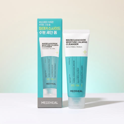 메디힐 마데카소사이드 수분 진정 클렌징폼, 120ml, 1개