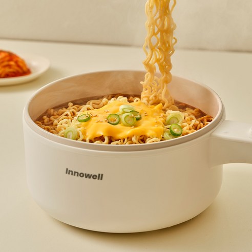 이노웰 세라믹 코팅 멀티쿠커 가정용 전기냄비 2L, EX-60B