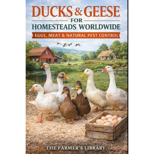 (영문도서)Ducks and Geese for Homesteads Worldwide: Eggs Meat and Natural Pest Control wi... Paperback, Independently Published, English, 9798243655606