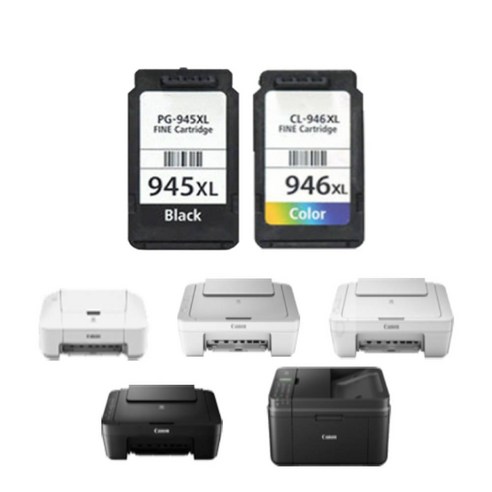 캐논 프린터 잉크 MG3090 TS3490 MG249 호환, 1개, PG945XL 대용량 검정색