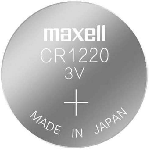 맥셀 Maxell CR1220 코인건전지 3V, 1개, 2개입