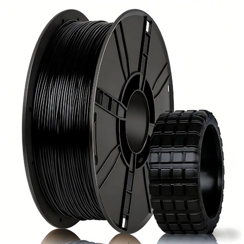 MMC LAB 3D프린터 TPU 95A 필라멘트, 블랙, 색상