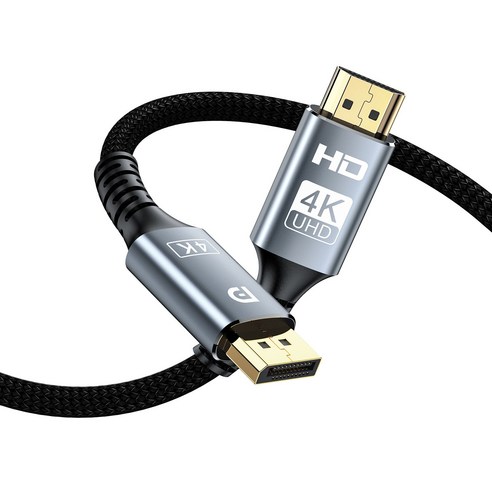 픽스코드 DP to HDMI 케이블 4k, 3m, 1개