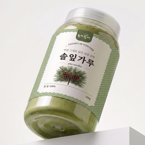 동의한재 100% 국산 솔잎 가루 분말 500g, 1개 이미지 4