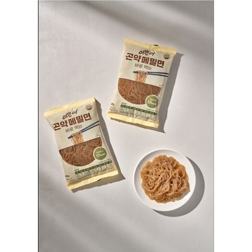 이쁜이표 저칼로리 저당 바로먹는 곤약메밀면 맛있게 먹은 솔직 후기 - 상품 이미지 2