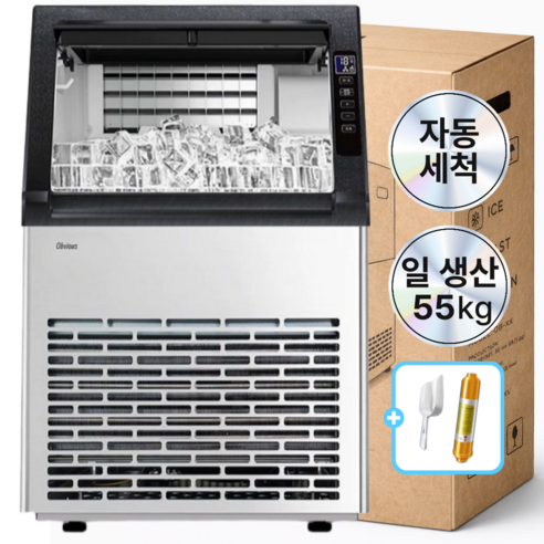 오비어스 65kg 대용량 급속냉각 제빙기 국내AS 자동세척 개봉기 | 실사용 후기 - 상품 이미지 1