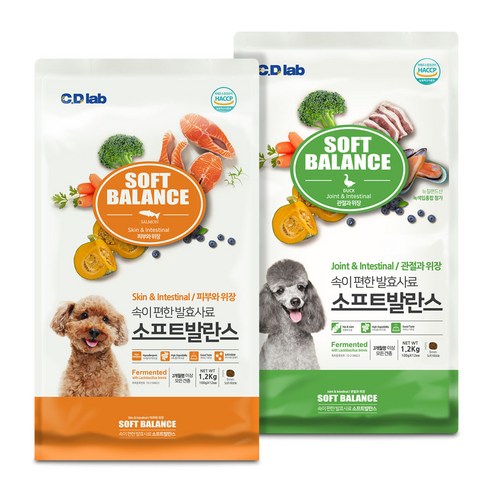 씨디랩 소프트발란스 속이 편한 강아지 발효사료 1.2kg 피부와 위장 소... 솔직 후기 | 실제 사용자 리뷰 총정리 - 상품 이미지 2