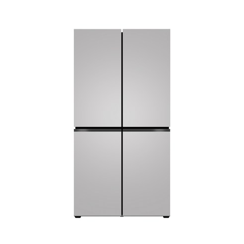 LG 디오스 오브제컬렉션 STEM 베이직 냉장고 (더블매직스페이스) M875SVV282S 854L