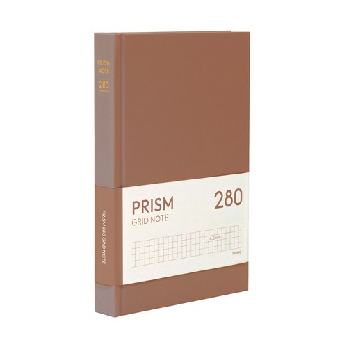 인디고 프리즘 280 모눈 양장 노트 (B6 32절), 모카무스, 1개