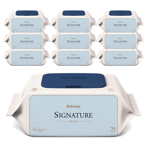 기저귀 갈 때마다 느끼는 미묘한 찝찝함 이제 안녕 시그니처물티슈